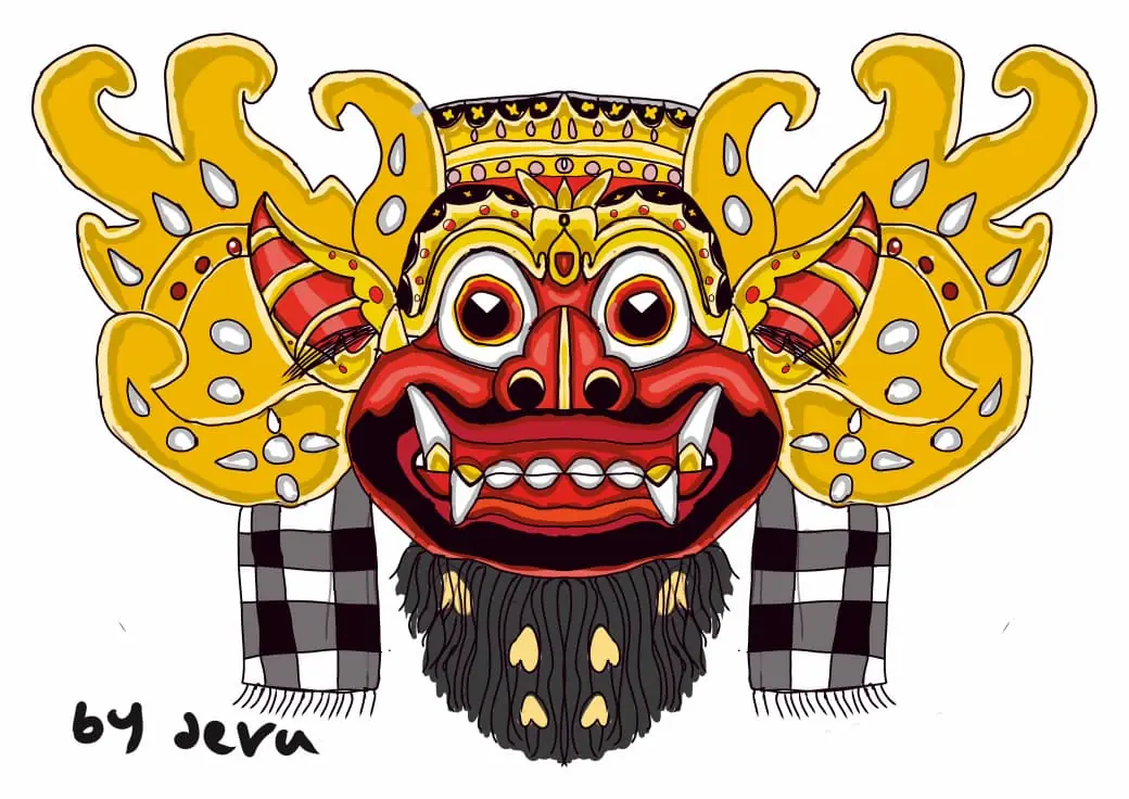 Barong Study karya siswa